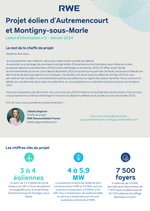 Lettre d'information n°2